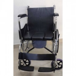 Commode Wheelchair U Cut Seat Commode Wheelchair U Cut Seat