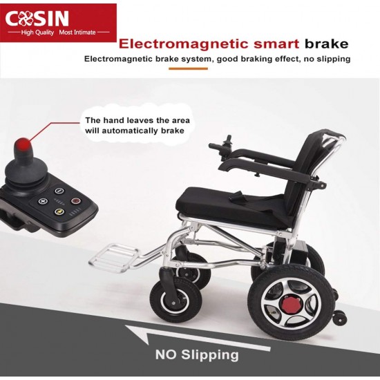 Quick Folding Lightweight Electric Wheelchair 120C Wheelchair India