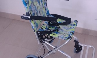 Ultra Lightweight Folding Transit Wheelchair with Carry Bag