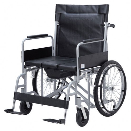 Obesity Commode Wheelchair