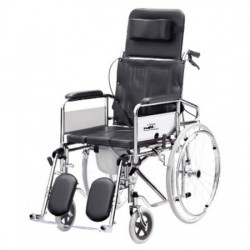 Reclining Wheelchair with Commode (U Cut seat) Reclining Wheelchair with Commode (U Cut seat)