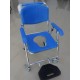 Lightweight Foldable Aluminium Shower Commode Chair