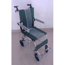 Transit Light Weight Aluminium Wheelchair with Carry Bag Transit Light Weight Aluminium Wheelchair with Carry Bag