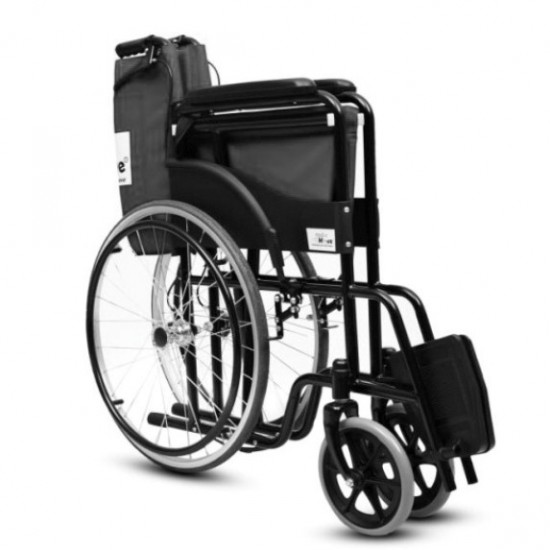 Basic Wheelchair Powder Coated Black 